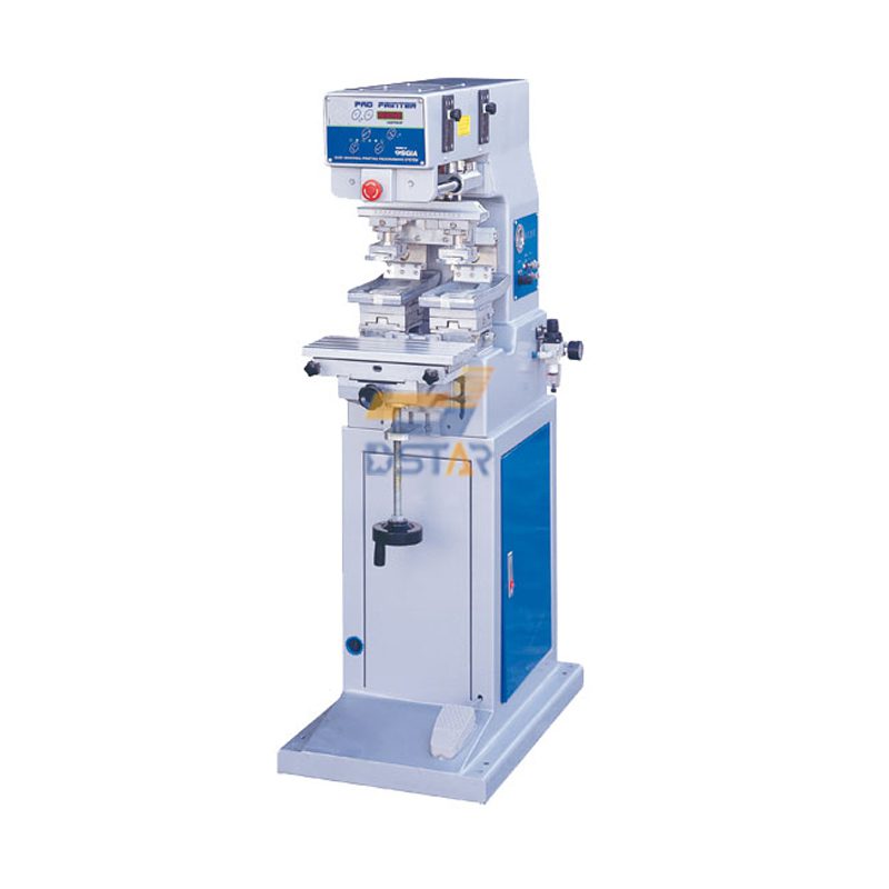 Ceramic Mug Glass Cup Semi Automatic Pad Printing Machine