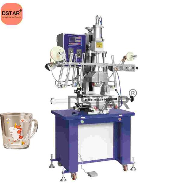 Large Capacity Milk Drinking Cup Pattern Heat Transfer Printing Machine With Scale
