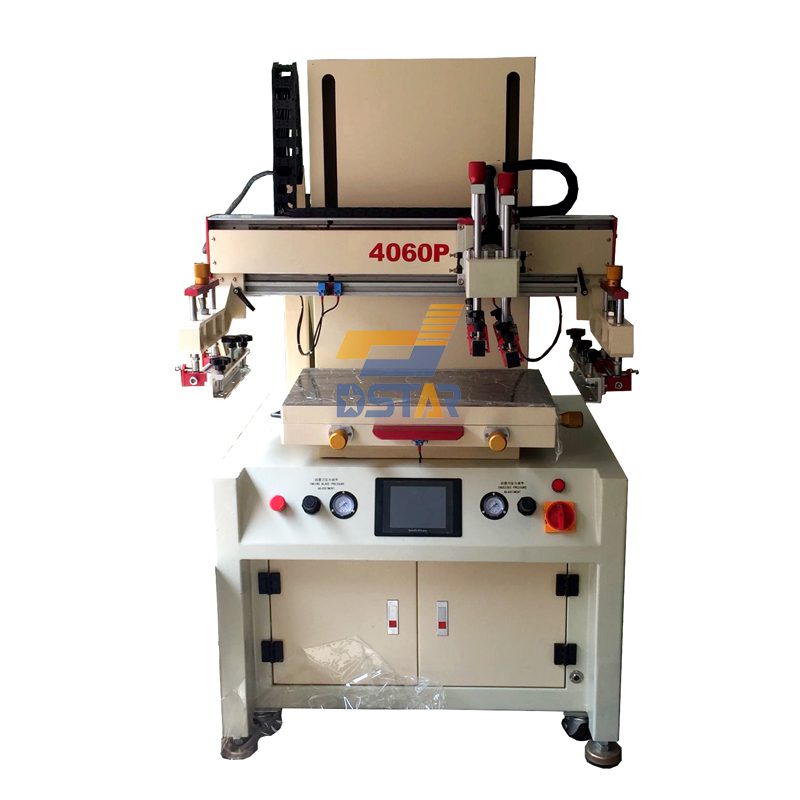 High Quality Semi Automatic Single Color Flat Screen Printing Machine for Cup Sleeve Packing Bags