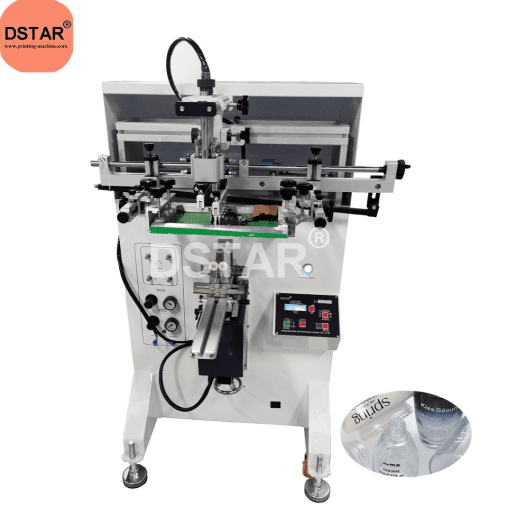 Kitchen Plastic Glass Fresh-keeping Sealed Cups and Jars Semi-automatic Screen Printing Machine