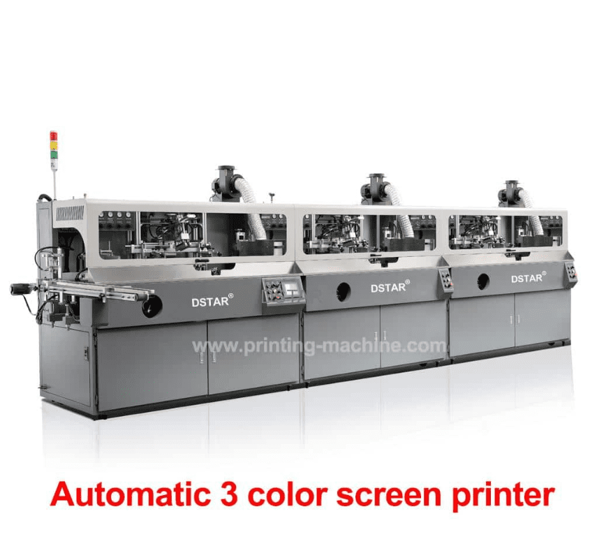 2-10cm Diameter Drinking Metal PLA Plastic Cup Automatic Multicolor Screen Printing Machine with Factory Price